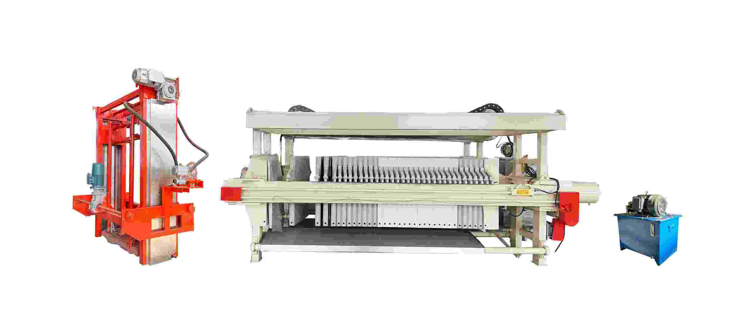 帶自動清洗濾布壓濾機 帶自動清洗濾布壓濾機