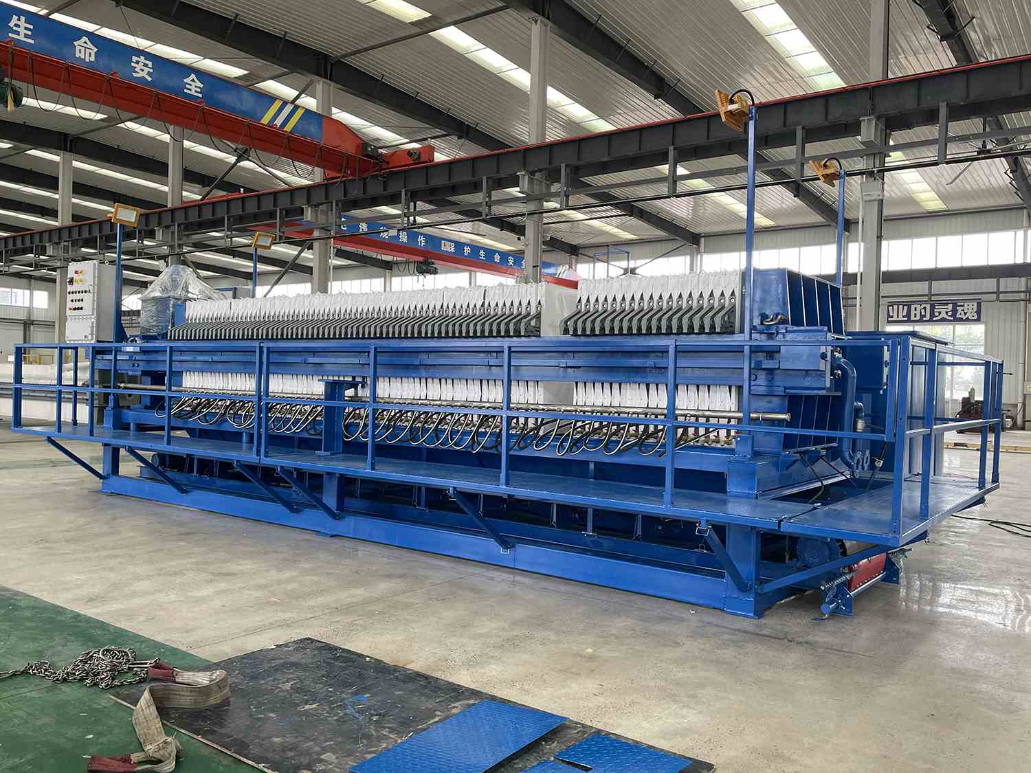 450平方廂式隔膜壓濾機(jī)006